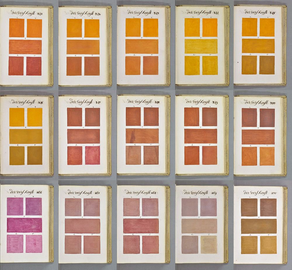 A four hundred year old colour guide that proves there is nothing new under the Sun